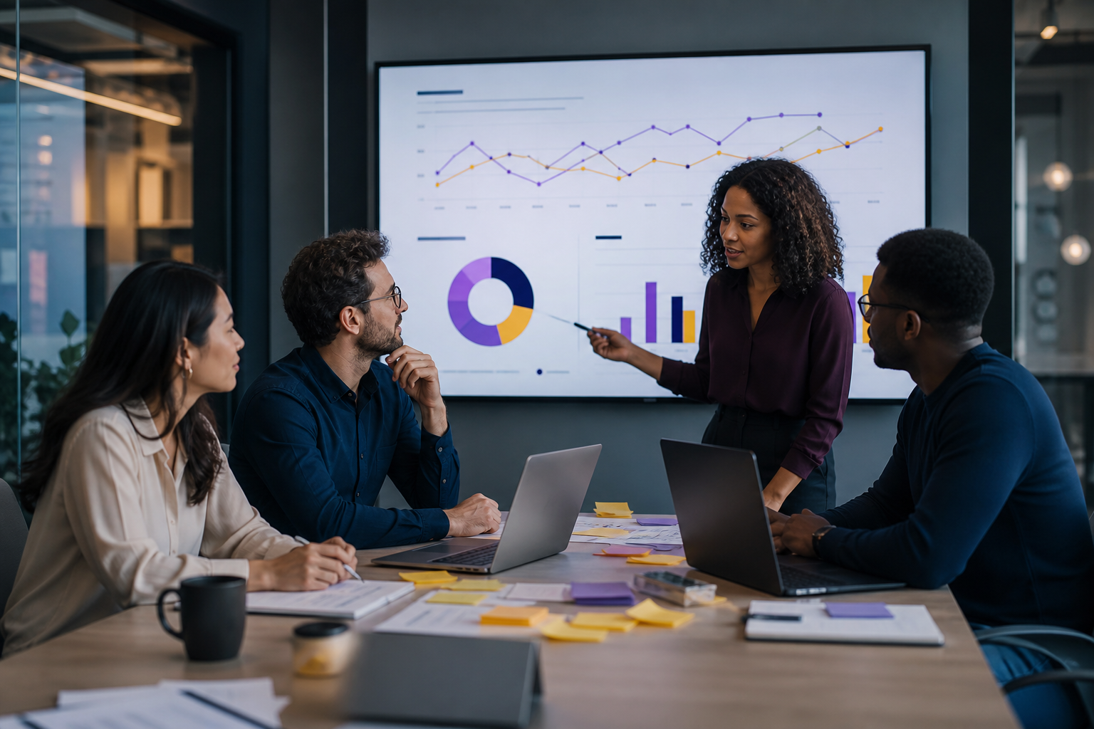 A growth team connecting marketing and product evidence