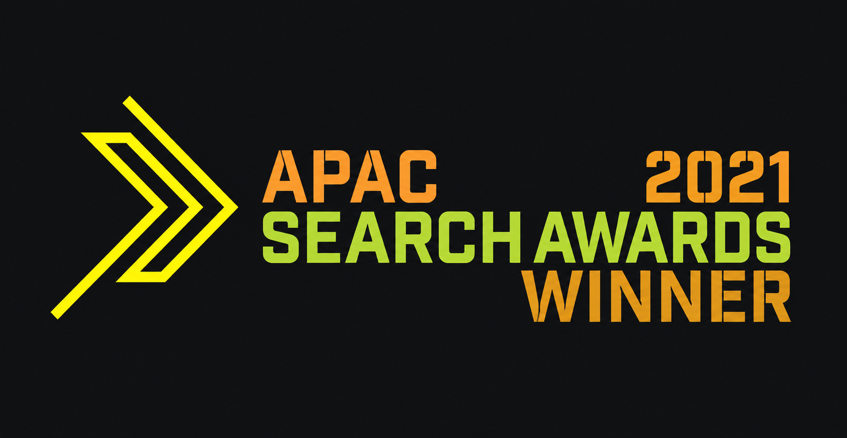 APAC Search Awards 2021 Winner